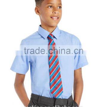 Custom Made cotton Middle School Uniform Shirts