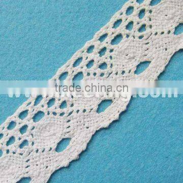 Wholesale Fashion white Color french Lace Trim in bulk WLC-015