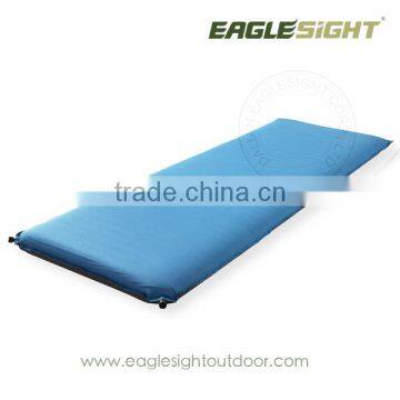 Self inflating camping mattress air