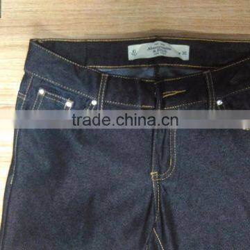 GZY Guangzhou Stock Lots Spandex Fabric Sexy Style Slim Fit Lady Jeans photo-3