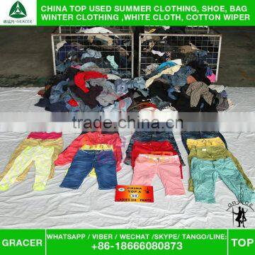 From China Second Hand Ladies 3/4 Pants Used Clothing Malaysia/New York Style photo-2