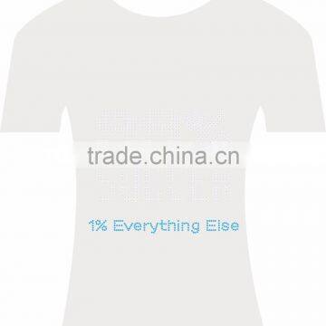 Hot Fix Heat Factory Price Soccer Is My Everything Iron-on Rhinestone Transfer Design for Shirt Appliques photo-3