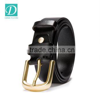 2016 New Men's Leather Belt Fashion Luxury Top Brands Belt Buckle Men