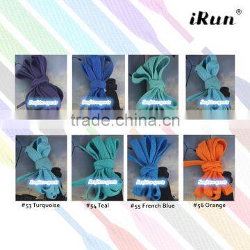 10MM Highly Durable Shoelaces~Flat Coloured Shoe/Boot Trainer Laces Multi Colours New Shoelaces~NO MOQ~57 Colors~Accept Custom photo-3