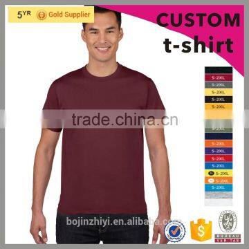 Hot Sale adult tee shirts without printing 180gsm