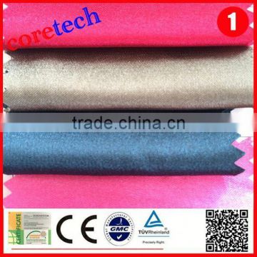 Promotion breathable polyester thick satin fabric factory