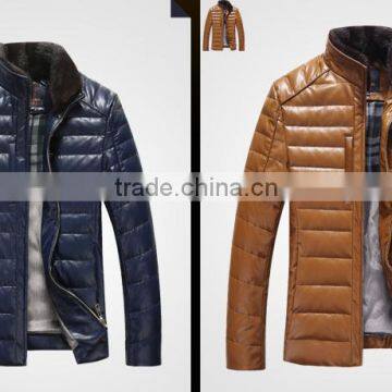 Fashion design waterproof ultra light foldable men down jacket for winter