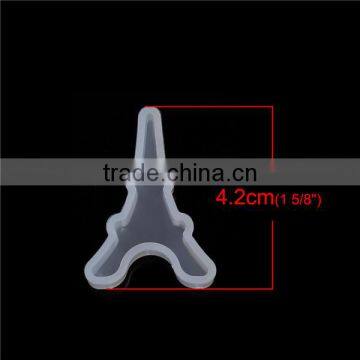 Silicone DIY Tools Resin Mold Tower White 42mm x 30mm photo-2