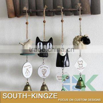 Sheep, Cat, Japanese Anime Character Resin Cute Cartoon Bell Wind Chime photo-5