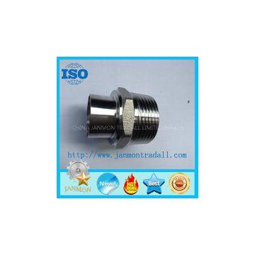 Stainless steel threading connecting end,Stainless steel threading connectors,Stainless steel connecting,Stainless steel couplings,Stainless steel pipe fittings,Threaded end connection