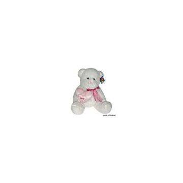 Sell White Bear with Pink Heart