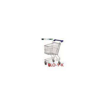 Small Metal Kids Shopping Cart For Supermarket / Grocery Store , Children Shopping Trolley