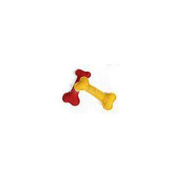 Luff Pet Chew Toy / Dog Toy red , yellow color for papillon