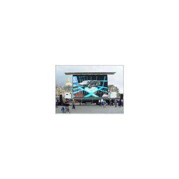 Custom Aluminum SMD Full Color Led Display Panel P6 / P10 / P20 Self Regulation Brightness