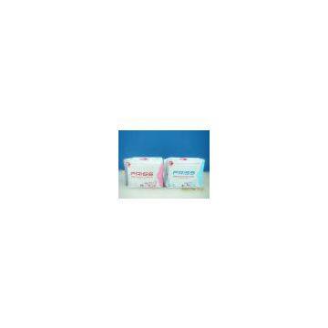 Anion sanitary napkin with green chip oem