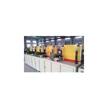 Steel pipe induction heat treatment line