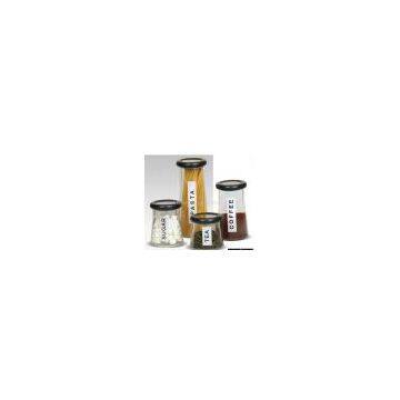 Sell 4pc Glass Storage Jar Set (New Design)