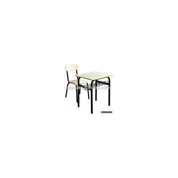 single student desk and chair