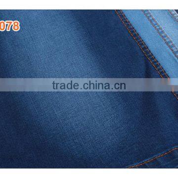 Dark Blue Good Stretch Denim Fabric for Woman Jean photo-6