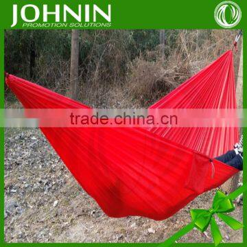 good sales high quality factory directly sales cheap price red color outdoor camping hammock