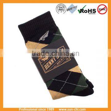 Argyle Sport Socks, Military Green Cotton Army Socks, Tube Cartoon Socks