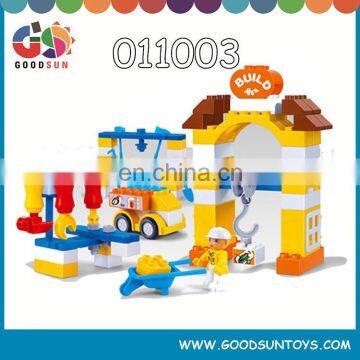 Cartoon Characters Building Blocks intelligence funny toys for Kids