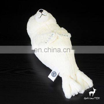Lazy seal ocean animal fluffy soft plush stuffed CE toy