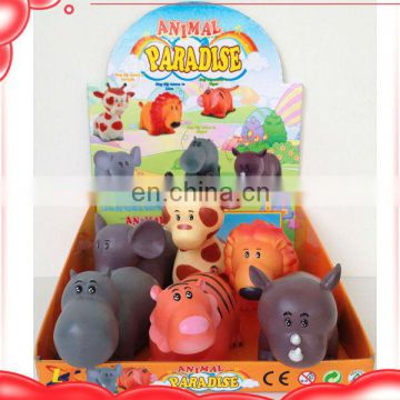 7 inch animal paradise vinyl toy soft rubber animals