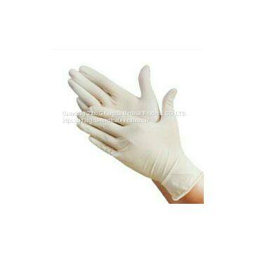 Best selling medical products latex gloves in china