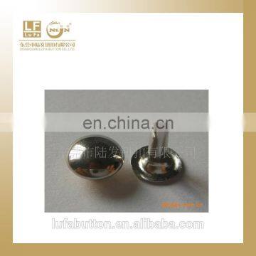 silver dome rivet for both belt and handbag
