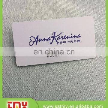 CR80 Standard Size Printed Serial Numbers 128 39 Barcode Magnetic Strip White Signature Strip Pvc Card photo-2