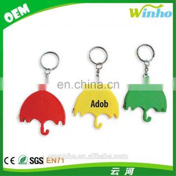 Winho umbrella tape measure keychain