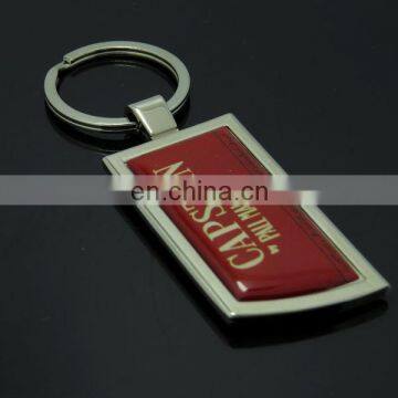 Die Casting Metal Keychain Blanks With Soft Enamel Logo Key Holder photo-4