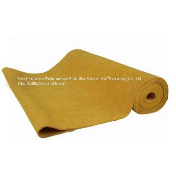 Industrial Application Non-woven Filter Fabric P84 Air Filter Material Roll P84 Filter Cloth