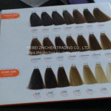 Customized Hair Color Chart Manufacture