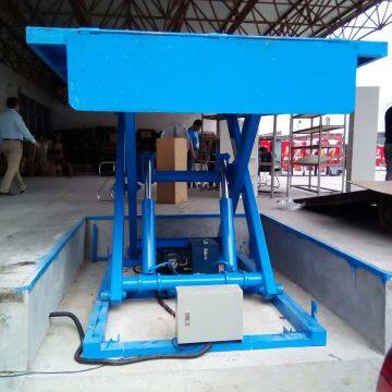 Automatic Brakes System Safety Bar Hydraulic Scissor Lift