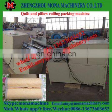 High Quality and Best Salable Quilt Rolling Coiled Packing Machine Roll Packing Machine for Quilt With Good Price photo-4