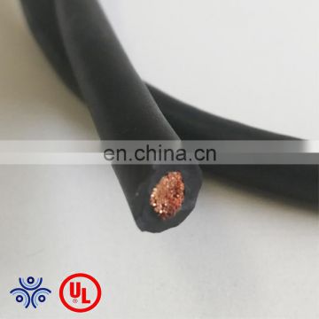 UL1276 standard 600V EPDM sheathed flexible copper 2/0 welding cable