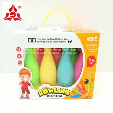 Shantou children toy bowling play set toy
