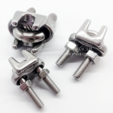 China Supplier Rigging Hardware Spring Stainless Steel Wire Rope Clip