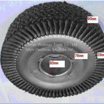 Multi layers twisted wire wheel brush