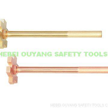 Non-Sparking Tools Barrel Opener,300mm,Copper Beryllium ATEX TOOL