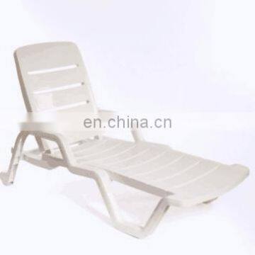 0 Sun chair body outdoor furniture plastic leisure bench folding beach luxurious lounge chair