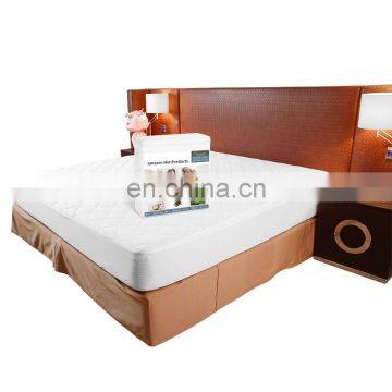 Saferest Premium Hypoallergenic Bamboo Terry Cloth Quilted Waterproof Mattress Protector-Fitted Bed Sheet photo-2