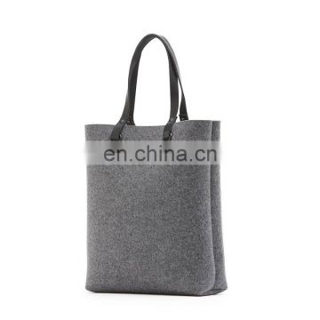 Customized eco friendly felt tote bag with custom printed logo