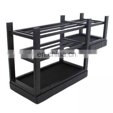 Customized Folding Shoe Rack With Metal Feet Legs and PVC PU Leather Indoor Stool for Entrance Doorway photo-6