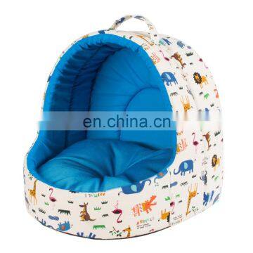 fashion removable private label funny foldable cat bed