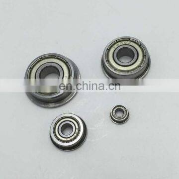 FR133ZZ 2.38*4.762*2.38mm 3/32x3/16 x3/32 inch Miniature inch Flanged Ball Bearing