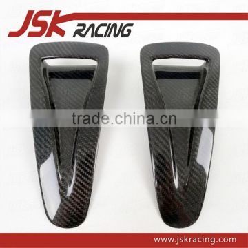 OEM STYLE CARBON FIBER BONNET HOOD VENTS FOR NISSAN R35 GTR (JSK220908)