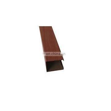 Shengxin Timber Grain Aluminium Profile for Wall/aluminium Door Profile Wood Color/wall Decor Window Frame Aluminium Price photo-2